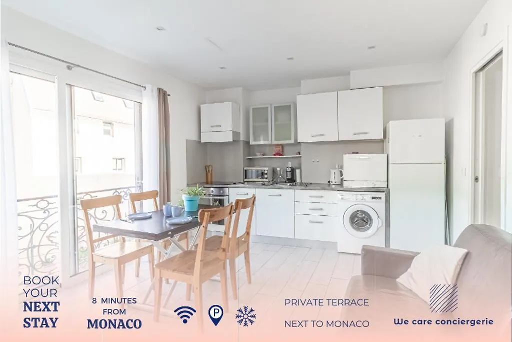 Holiday home T2 Garden, Close To Amenities Mc Beausoleil
